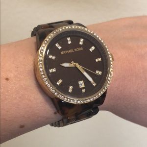 Gorgeous studded watch